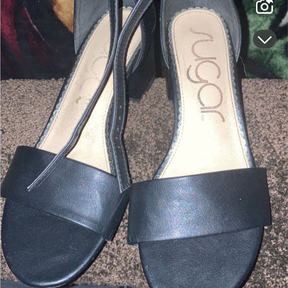 Sugar Women's Black Sandals